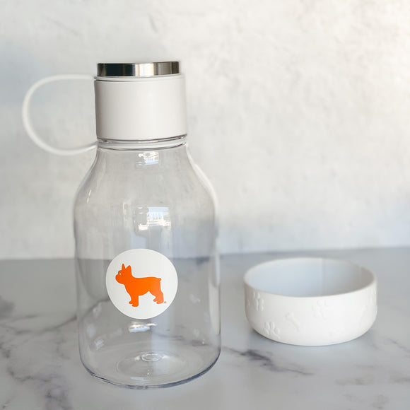 Vacuum Insulated Bottle with Dog Bowl